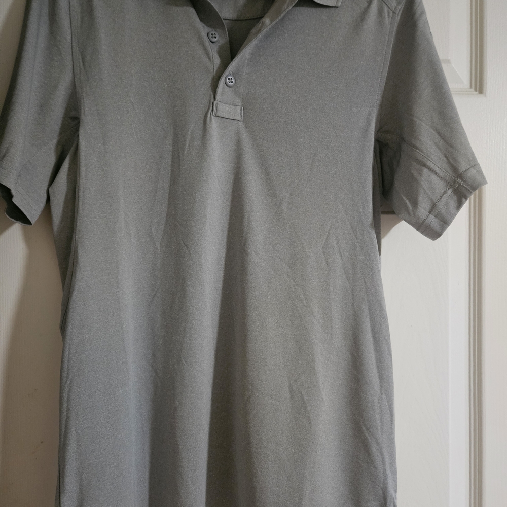 5.11 Tactical Men's Light Gray Polo Shirt